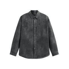 Men's Casual Oil-Painting Texture Shirt