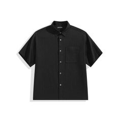 Men's Loose-Fit Textured Shirt