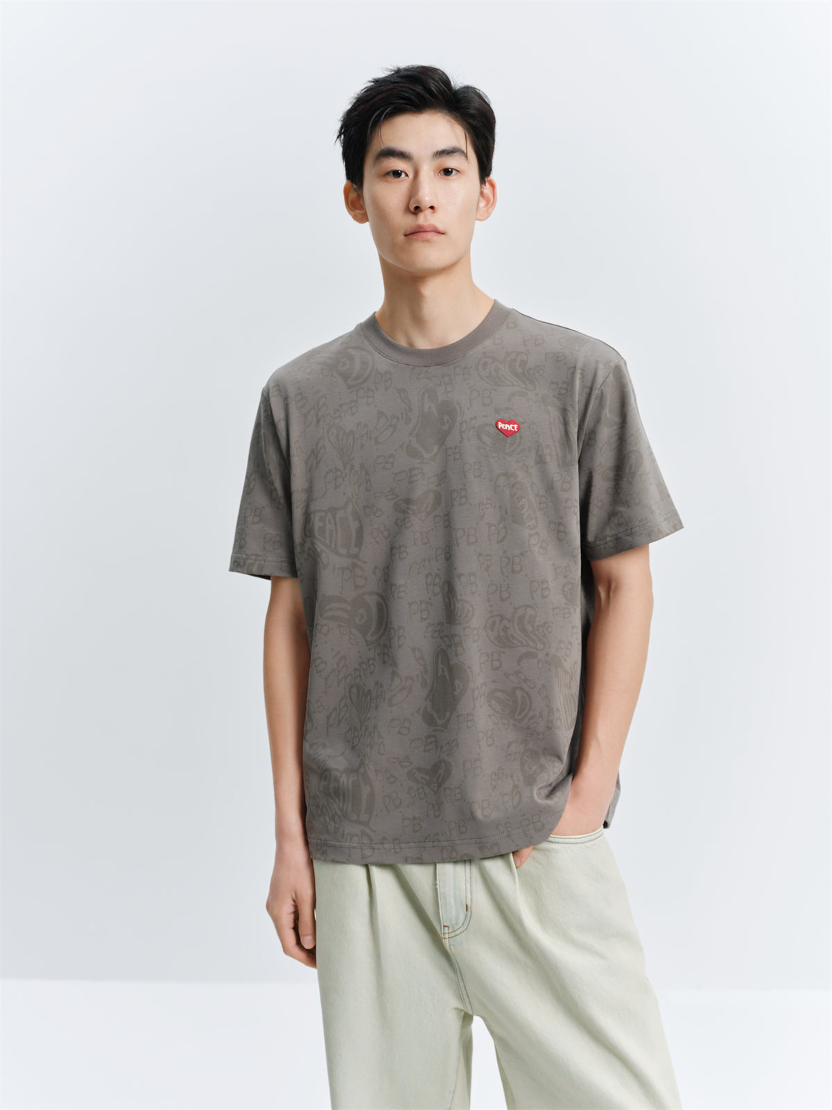 Men's Heavyweight Allover Print T-Shirt