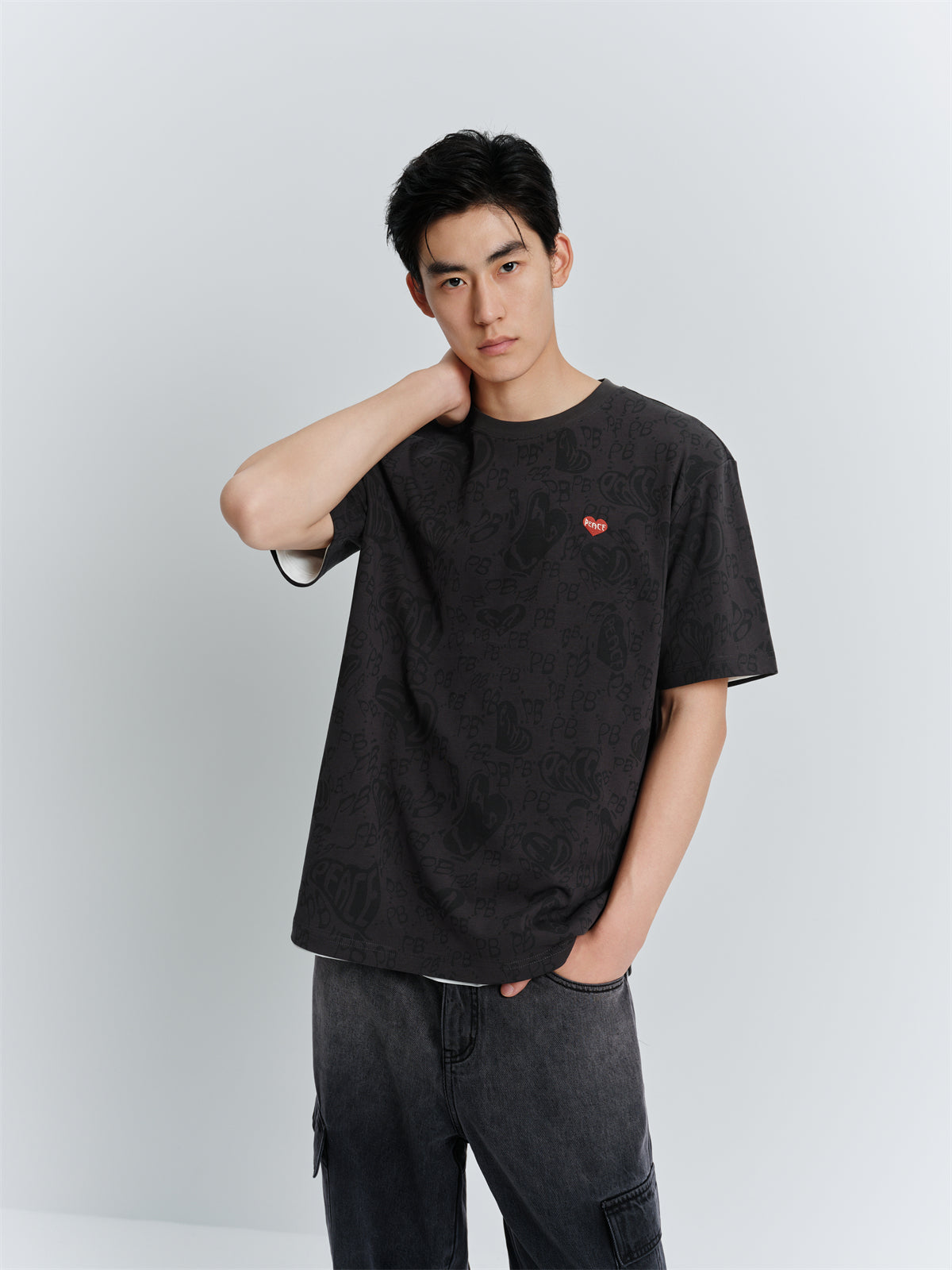 Men's Heavyweight Allover Print T-Shirt