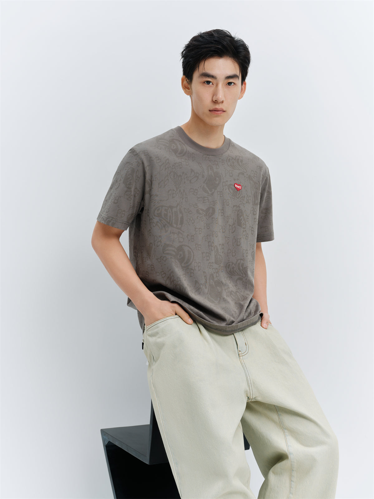 Men's Heavyweight Allover Print T-Shirt
