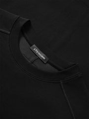Men's Textured Spliced T-Shirt