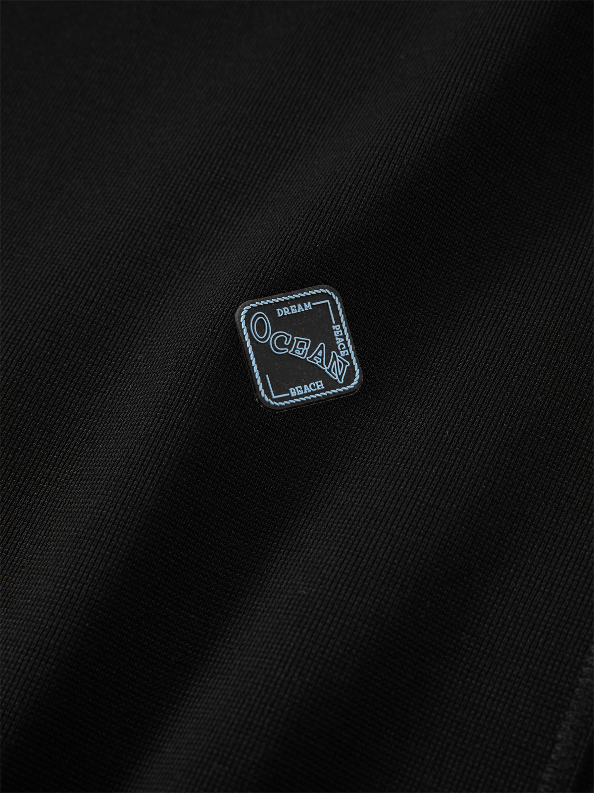 Men's Textured Spliced T-Shirt