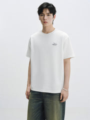 Men's Heavyweight T-Shirt with Panel Lines