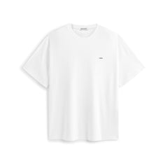 Men's Crewneck Short Sleeve T-Shirt with Metal Label