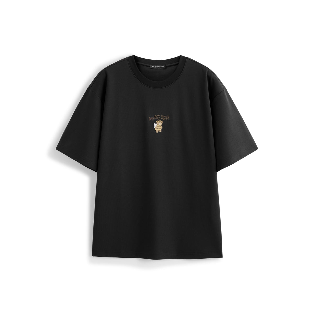 Men's Cotton-Blend T-Shirt with Graphic Embroidery
