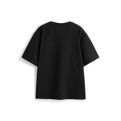 Men's Loose-Fit T-Shirt with Bear Embroidery