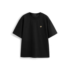 Men's Solid Embroidered T-Shirt