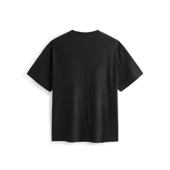 Men's Crewneck Short Sleeve T-Shirt with Metal Label