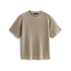 Men's Breathable Lyocell Knit T-Shirt