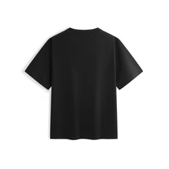 Men's Minimal Solid T-Shirt with Patch Detail