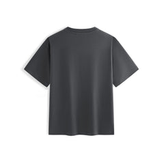 Men's Minimal Solid T-Shirt with Patch Detail