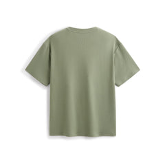 Men's Logo Embroidered Mid-Sleeve T-Shirt