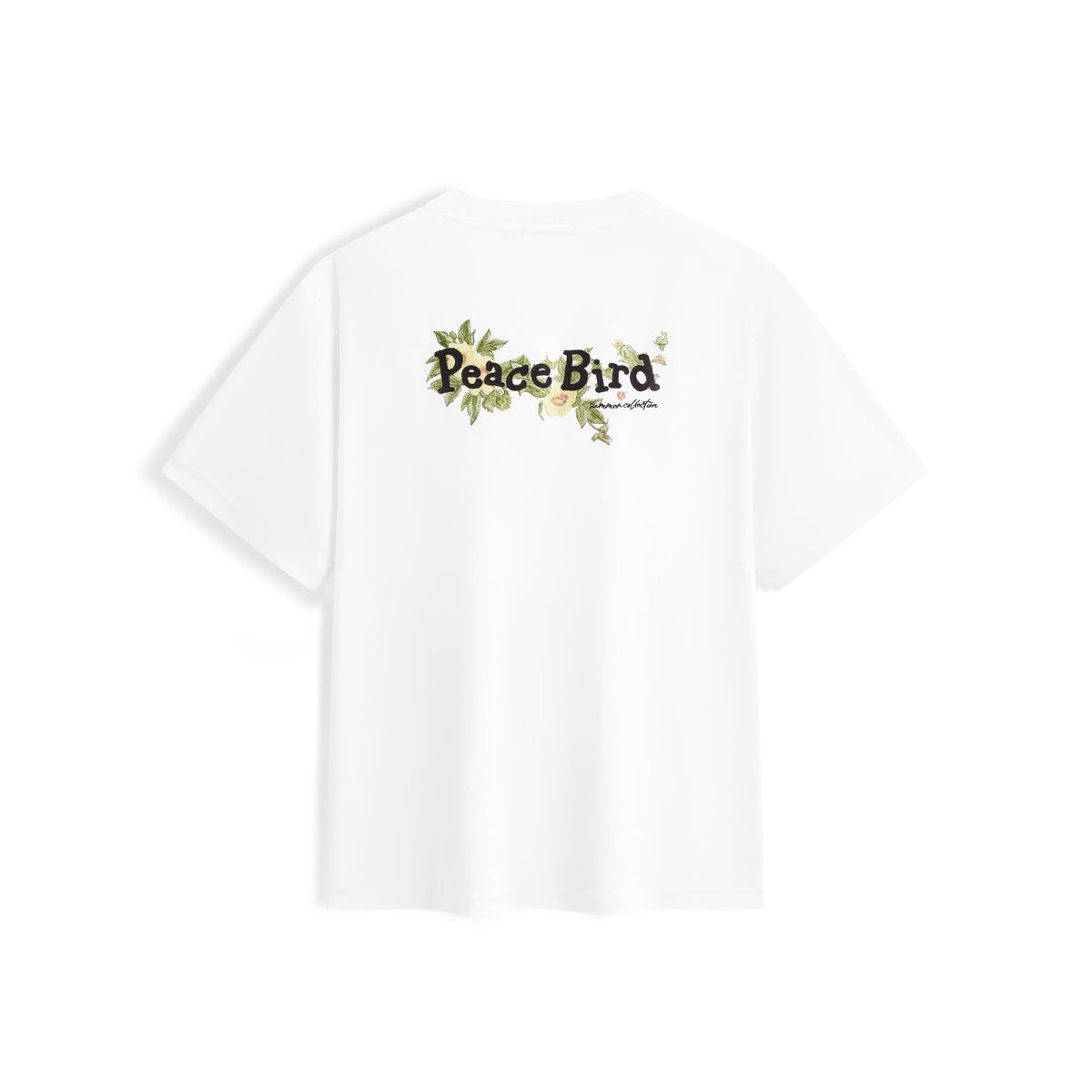 Men's Cotton-Blend T-Shirt with Graphic Embroidery