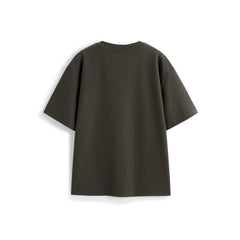 Men's Solid Embroidered T-Shirt
