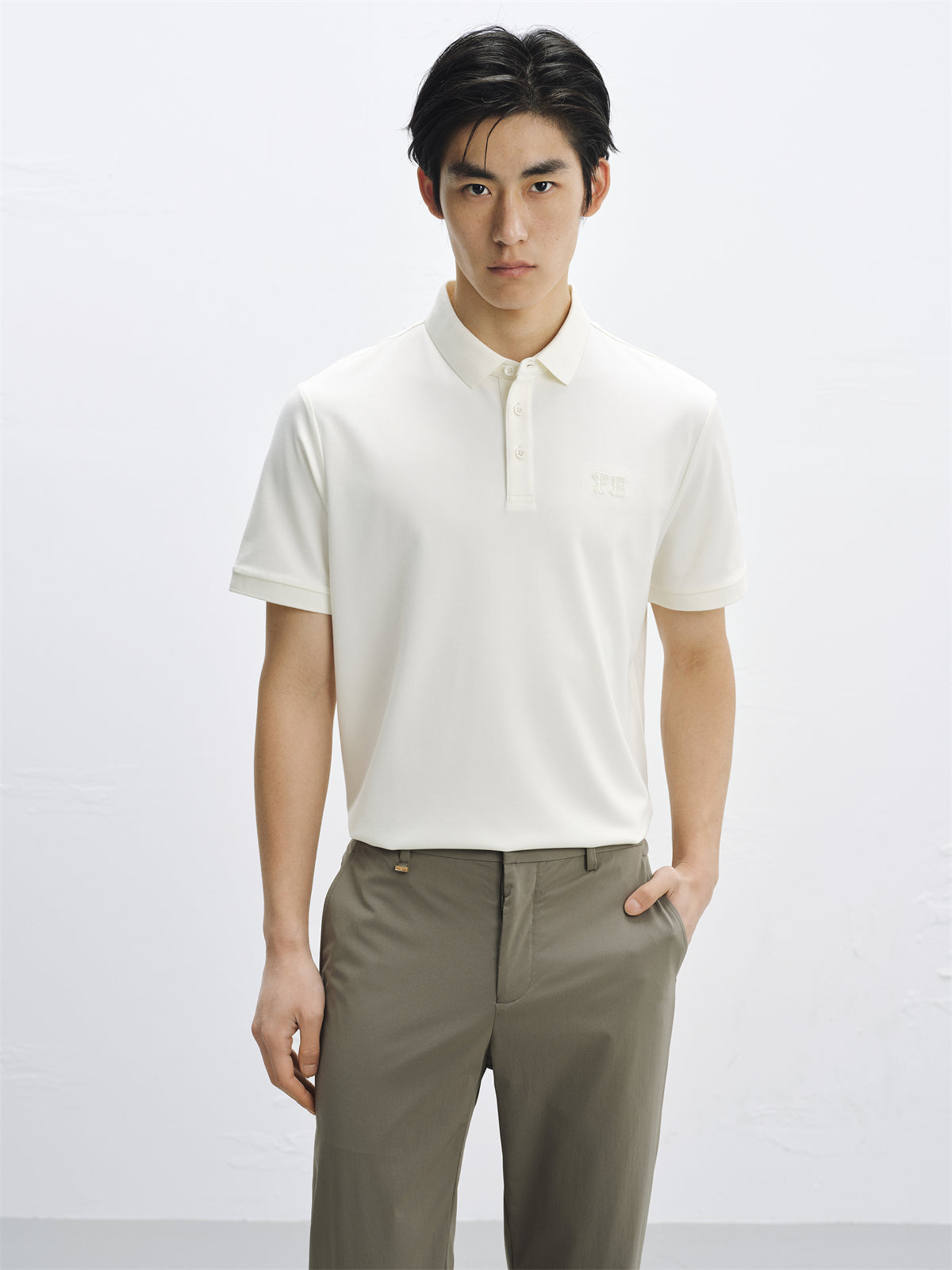 Men's 80s Soft Knit Polo Shirt