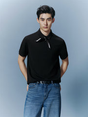 Men's 80s Soft Knit Polo Shirt