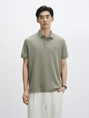 Men's 80s Soft Knit Polo Shirt