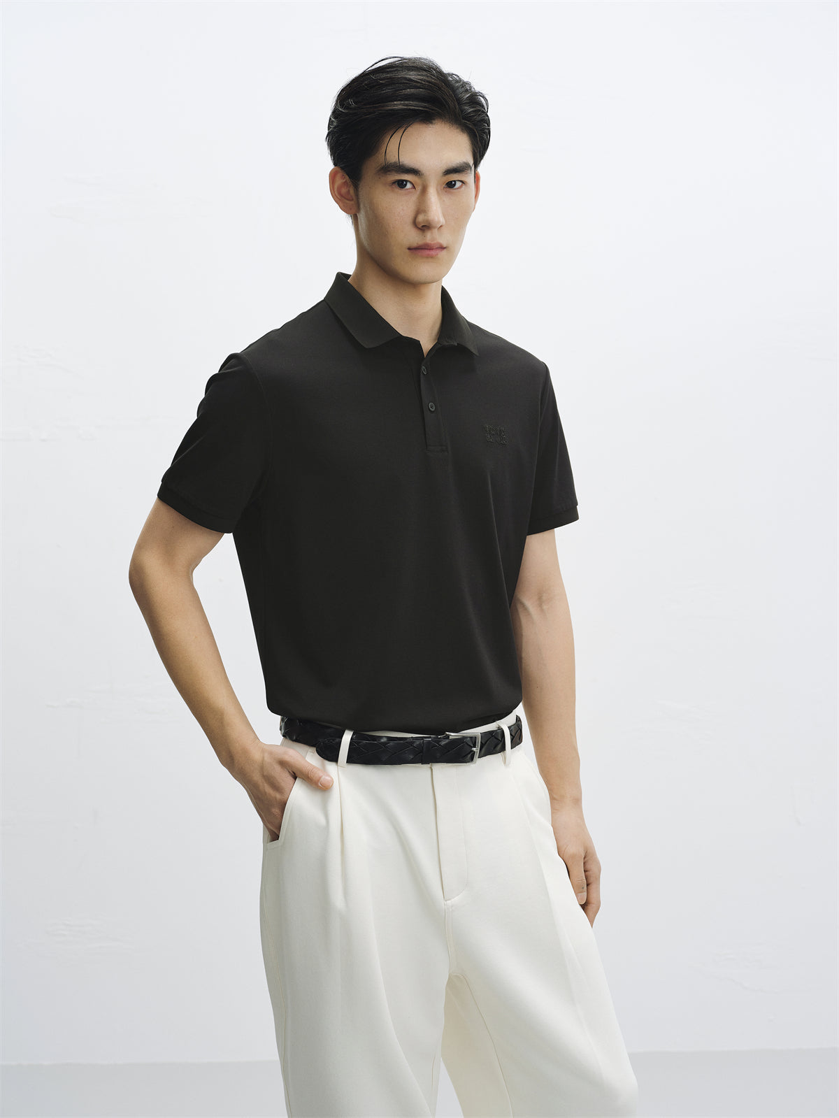 Men's 80s Soft Knit Polo Shirt
