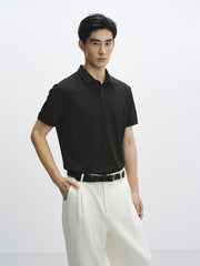 Men's 80s Soft Knit Polo Shirt