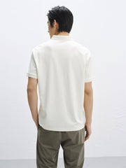 Men's 80s Soft Knit Polo Shirt