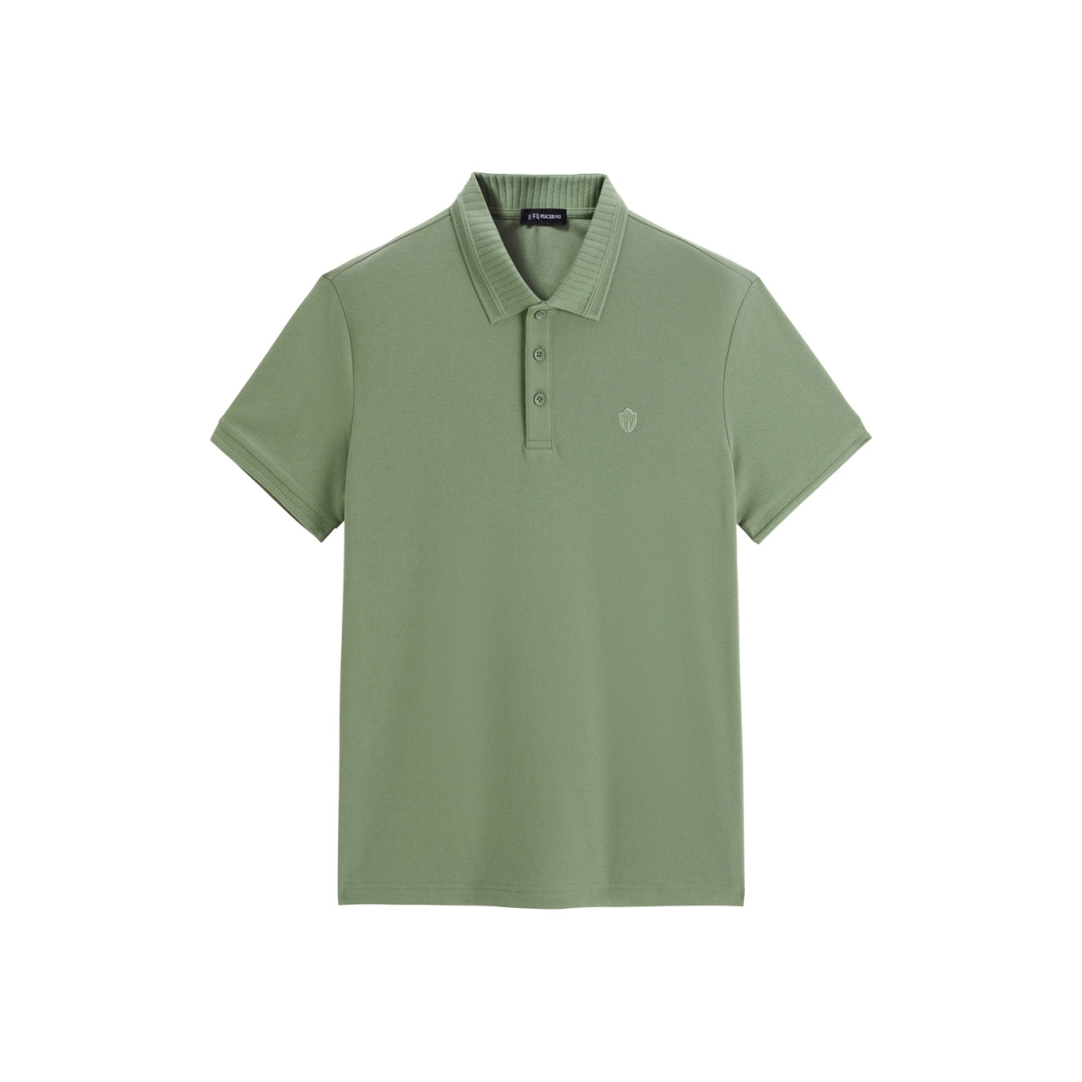 Men's Sorona Slim-Fit Green Polo Shirt