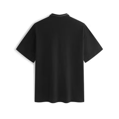 Men's Cool Touch Stand Collar Polo Shirt