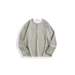 Men's Old Money Style Faux-Layer  T-Shirt