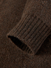 Men's Contrast Color Striped Pullover