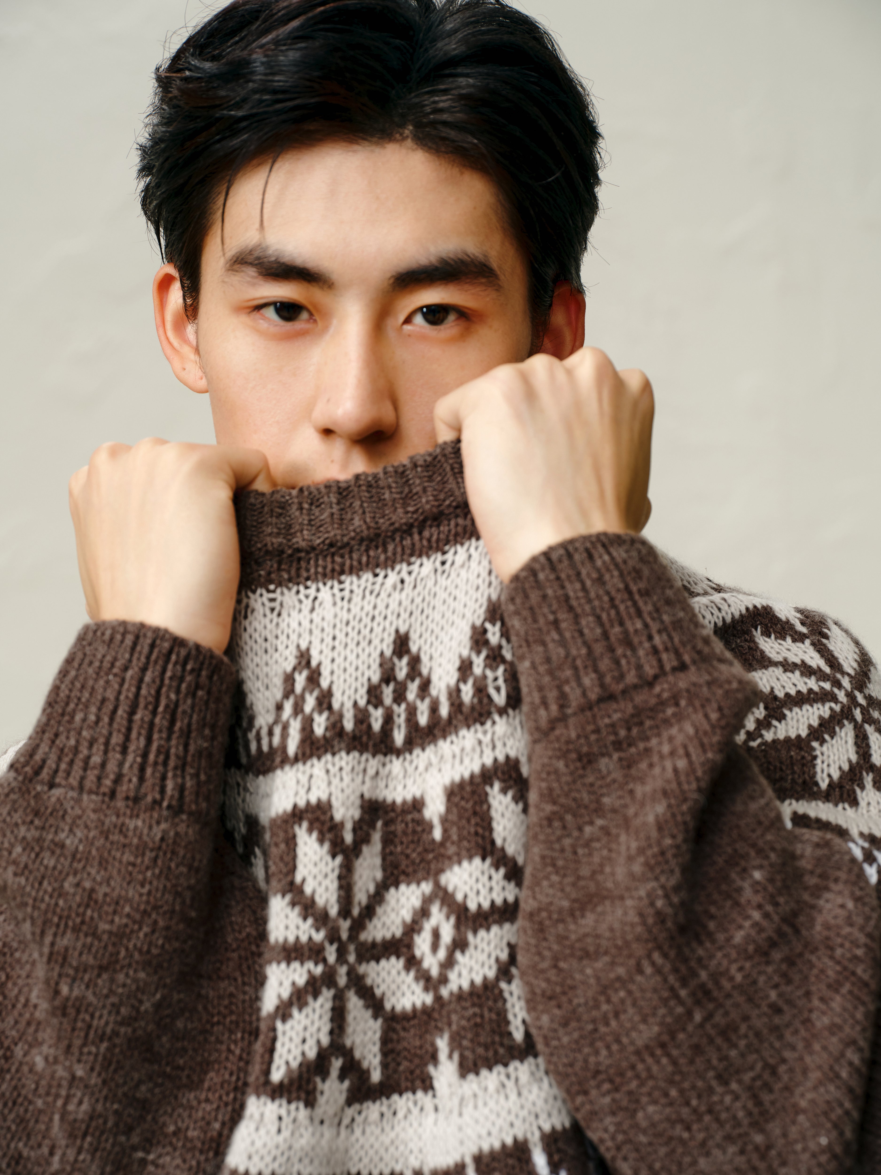 Men's Fairisle Jacquard Sweater