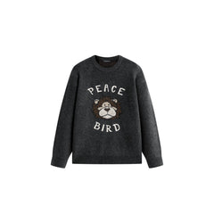 Men's Casual Skin-Friendly Rice-Fleece Sweater