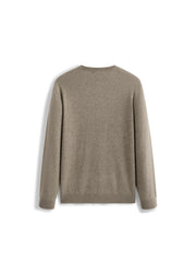 Men's Casual 100% Wool Machine-Washable Baselayer Knit