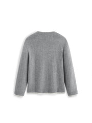 Men's Casual Henley Neck Faux Two-Piece Knit Top