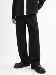 Men's Straight Seersucker Trousers