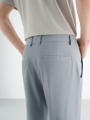 Men's Solid Cooling Cropped Pants