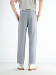 Men's Solid Cooling Cropped Pants