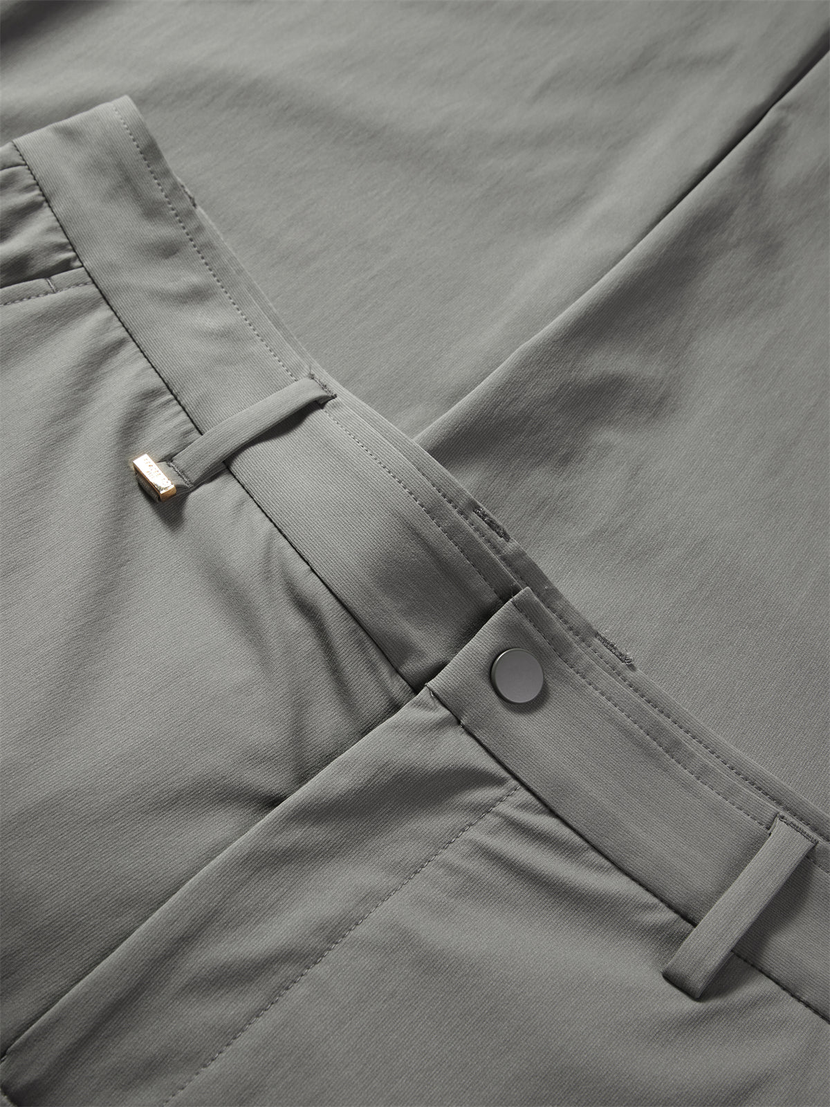 Men's Solid Cooling Cropped Pants