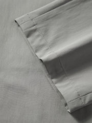 Men's Solid Cooling Cropped Pants