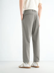 Men's Solid Cooling Cropped Pants