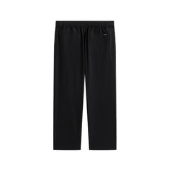Men's Basic Textured Straight-Leg Pants