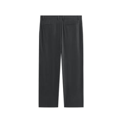 Men's Pleated Wide-Leg Trousers