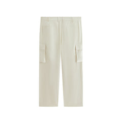 Men's Acetate Straight-Leg Cargo Pants