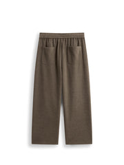 Men's Casual Solid Relaxed Straight-Leg Sweatpants