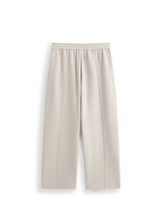 Men's Casual Solid Drawstring Elastic-Waist Brushed-Soft Pants