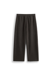 Men's Casual Warm Acetate-Wool Wide-Leg Sweatpants