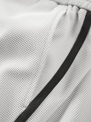 Men's Textured Shorts with Drawstring Waist