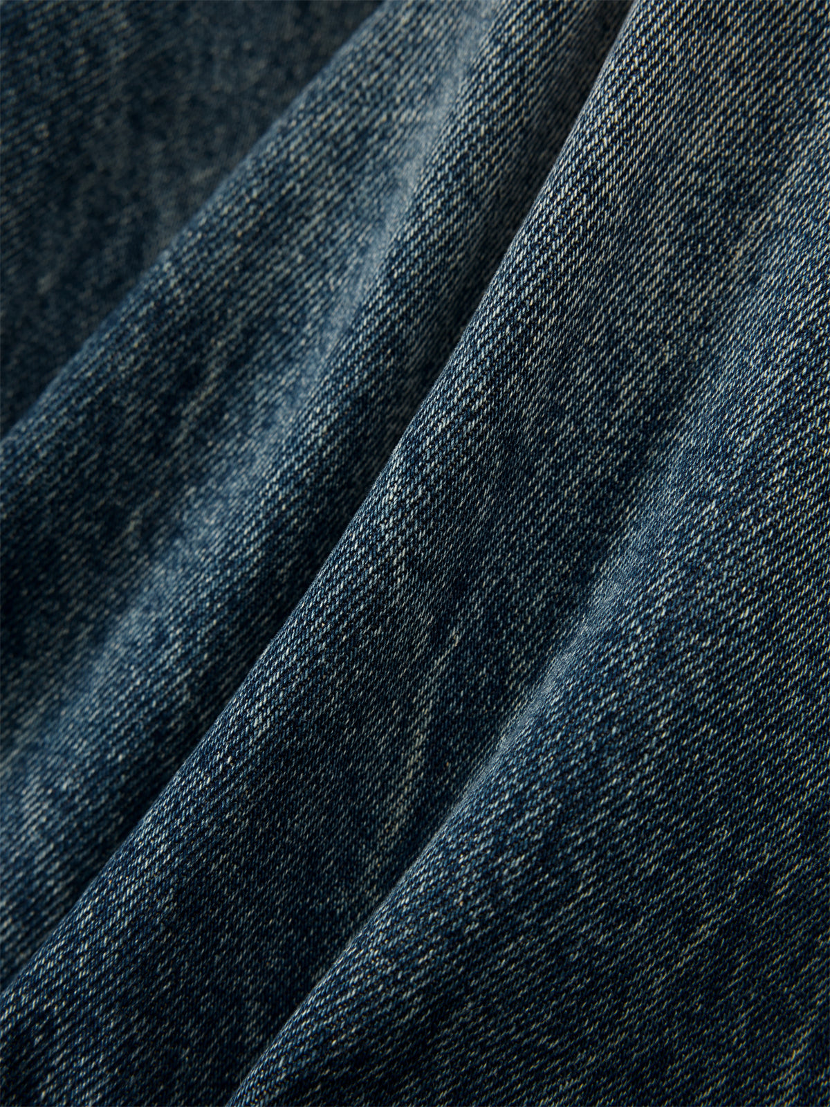 Men's Vintage Washed Wide-Leg Jeans