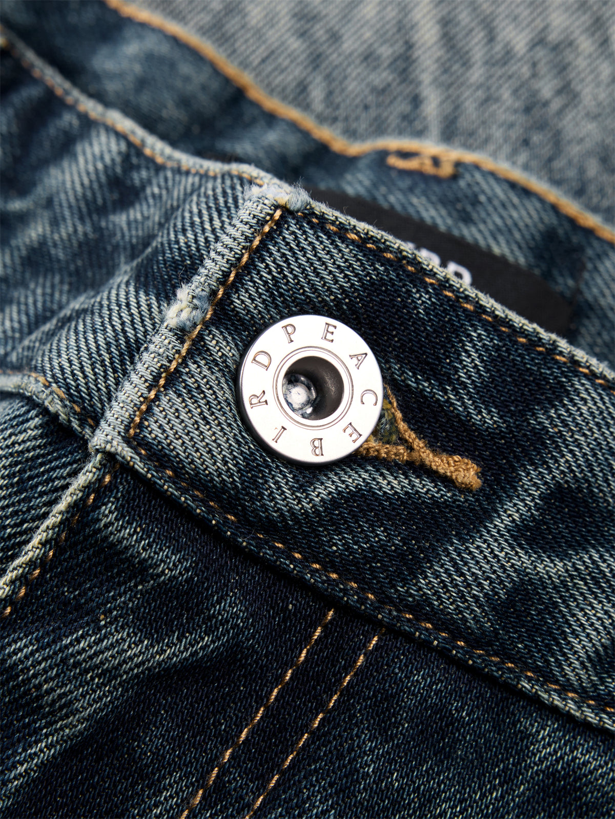 Men's Vintage Washed Wide-Leg Jeans