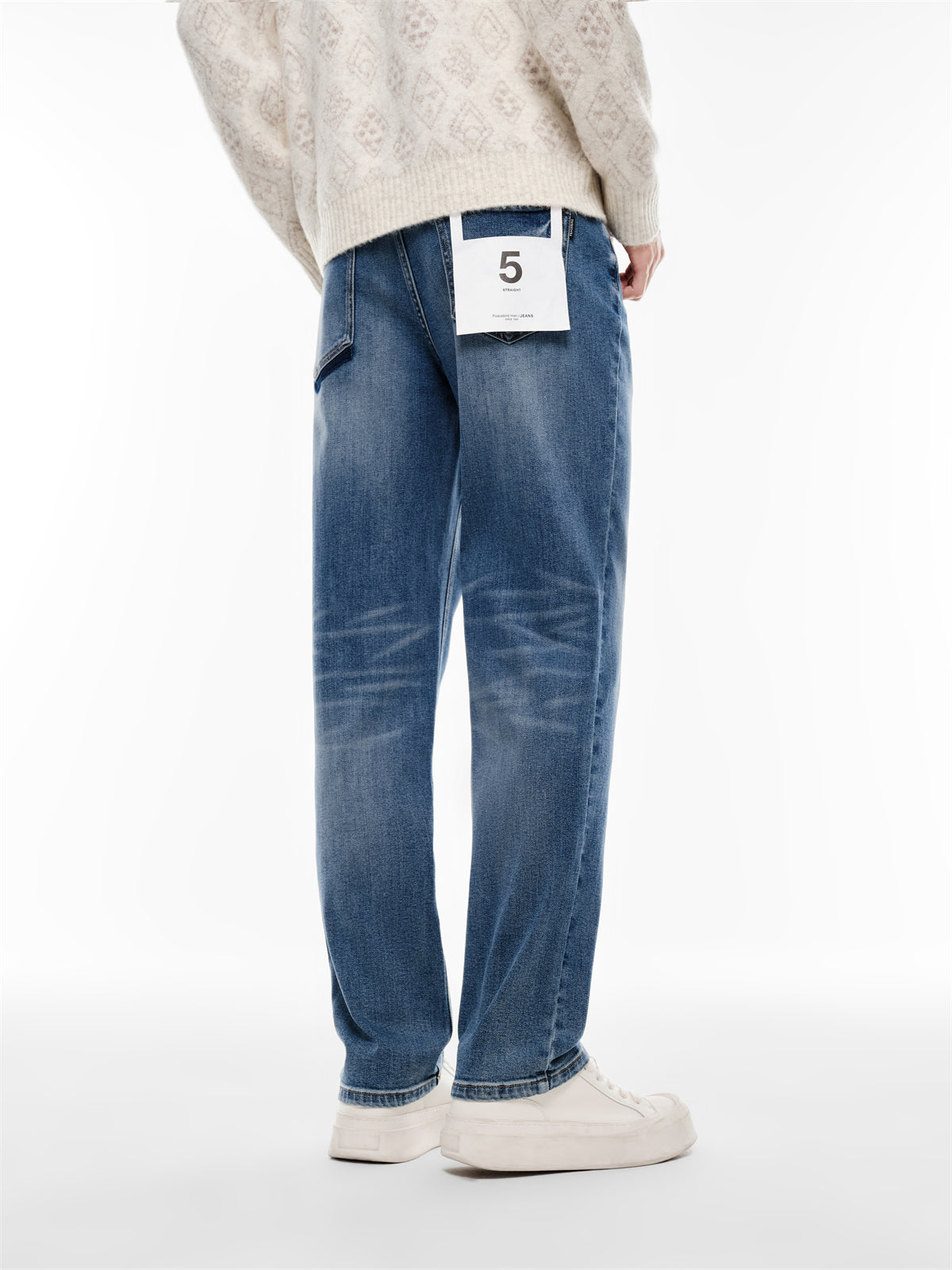 Men's Three-proof Straight Jeans