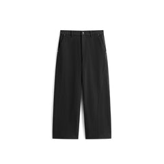Men's Elastic-Waist Straight-Leg Jeans